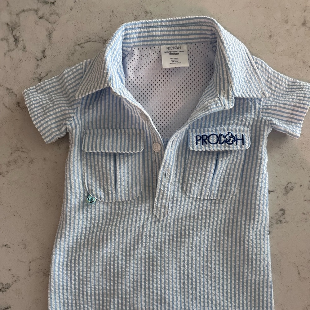 Baby Boy Fishing Onesie
